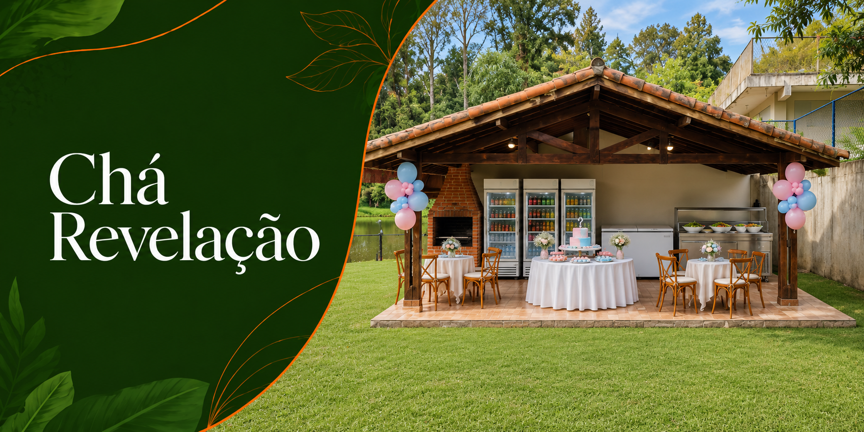 Espaço para chá revelação em São Paulo