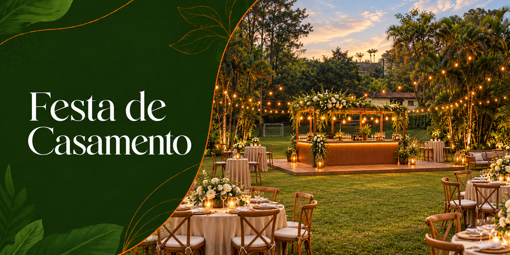 Espaço para festa de casamento em São Paulo