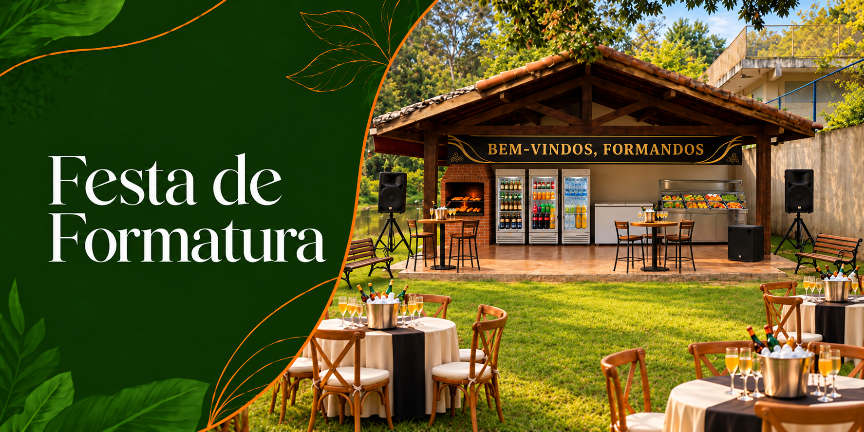 Espaço para festa de formatura em São Paulo